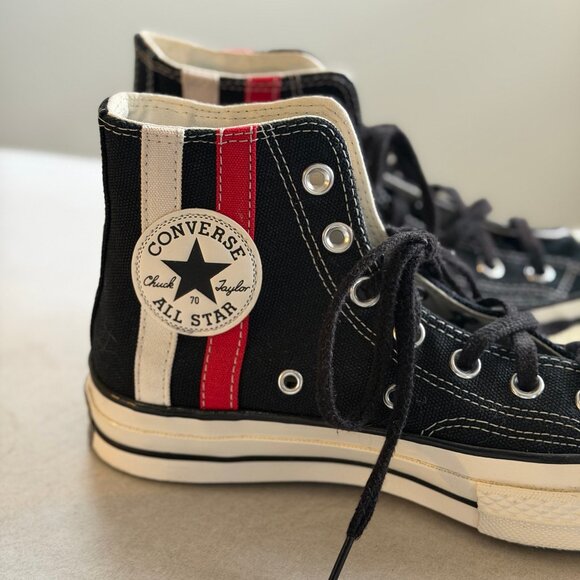 Converse | Chuck 70 Archival Stripes | Sneakers | High Tops | Black Red White